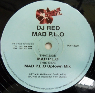 DJ RED - Mad P.L.O