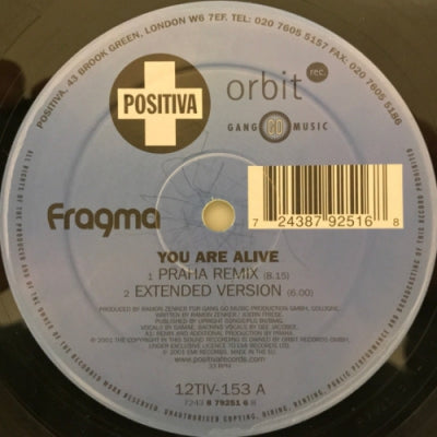 FRAGMA - You Are Alive