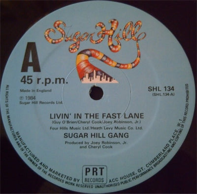 SUGAR HILL GANG - Livin' In The Fast Lane