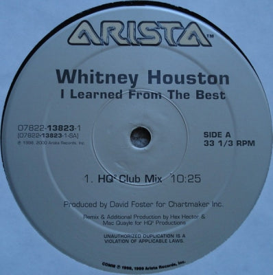 WHITNEY HOUSTON - I Learned From The Best