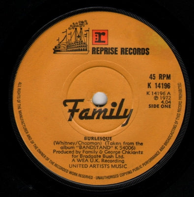 FAMILY - Burlesque / The Rocking R's