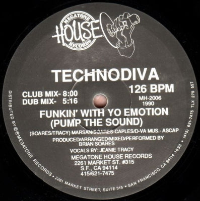 TECHNODIVA - Funkin' With Yo Emotion (Pump The Sound)