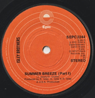 THE ISLEY BROTHERS - Summer Breeze (Part I)