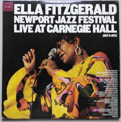 ELLA FITZGERALD - Newport Jazz Festival Live At Carnegie Hall (July 5th, 1973)