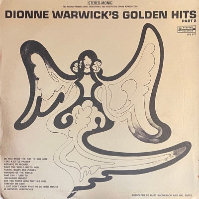 DIONNE WARWICK - Golden Hits Part 2