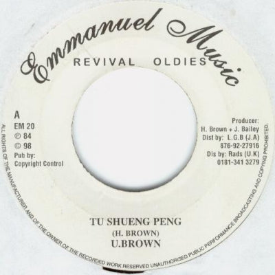 U. BROWN - Tu Shueng Peng / Version