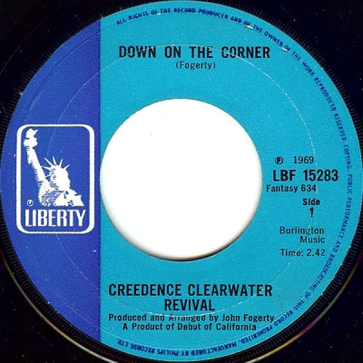 CREEDENCE CLEARWATER REVIVAL - Down On The Corner / Fortunate Son