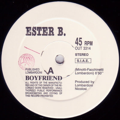 ESTER B - This Crazy World / The Boyfriend