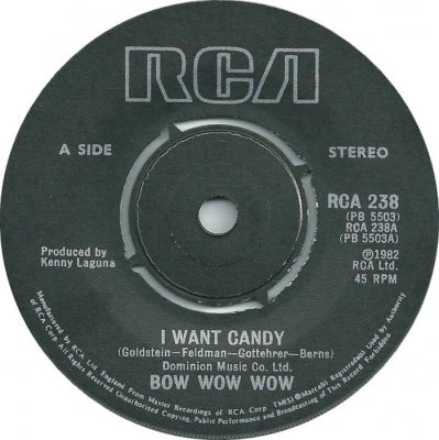 BOW WOW WOW - I Want Candy