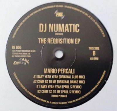 DJ NUMATIC - The Requisition E.P