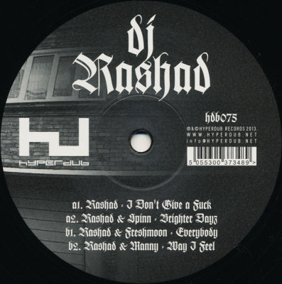 DJ RASHAD - I Don't Give A F*ck