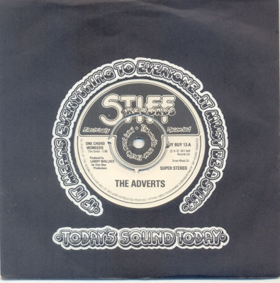 THE ADVERTS - One Chord Wonders