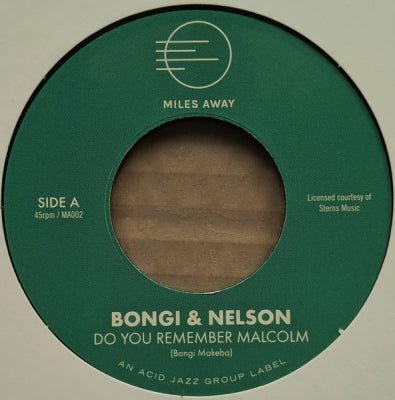 BONGI & NELSON - Do You Remember Malcolm / Everything For You My Love