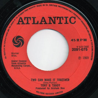 TONY & TANDY - Two Can Make It Together / Look And Find
