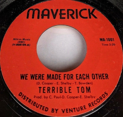 TERRIBLE TOM - We Were Made For Each Other