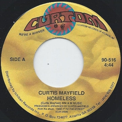 CURTIS MAYFIELD  - Homeless / People Never Give Up