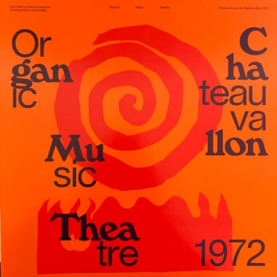 DON CHERRY'S NEW RESEARCHES FEATURING NANá VASCONCELOS - Organic Music Theatre (Festival De Jazz De Chateauvallon 1972)