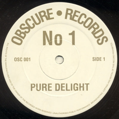 DJ SEDUCTION - Pure Delight / Tonight