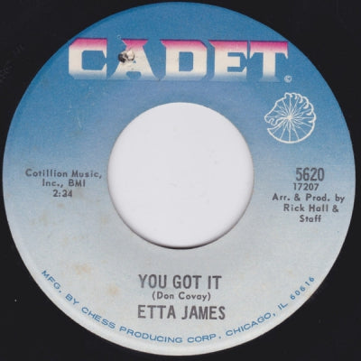 ETTA JAMES - You Got It / Fire