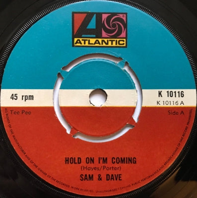 SAM & DAVE - Hold On I'm Coming / You Don't Know Like I Know