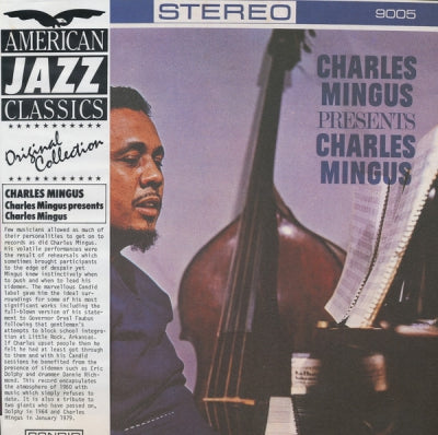 CHARLES MINGUS - Charles Mingus Presents Charles Mingus