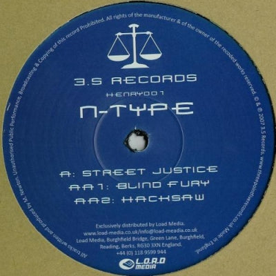 N-TYPE - Street Justice / Blind Fury / Hacksaw