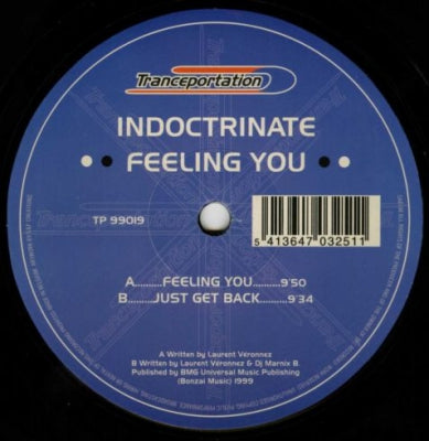 INDOCTRINATE - Feeling You / Just Get back
