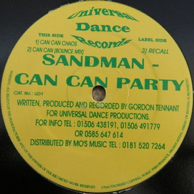 SANDMAN - Can Can Party / Recall