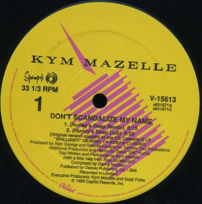 KYM MAZELLE - Don't Scandalize My Name