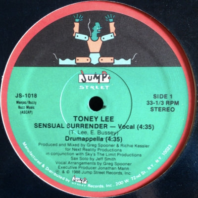 TONEY LEE - Sensual Surrender