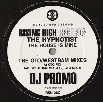 THE HYPNOTIST - The House Is Mine (Remixes)