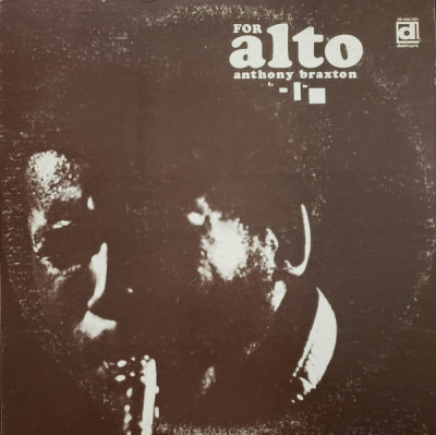 ANTHONY BRAXTON - For Alto