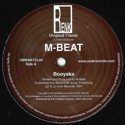 M-BEAT - Booyaka / Run Tings