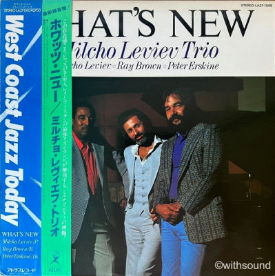 MILCHO LEVIEV TRIO - What's New