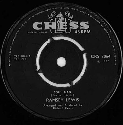 RAMSEY LEWIS - Soul Man / Struttin' Lightly