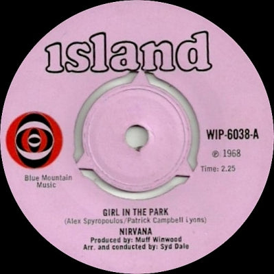 NIRVANA & THE NIRVANA ORCHESTRA - Girl In The Park / C Side In Ocho Rios