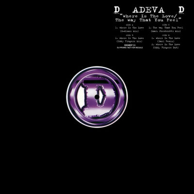 ADEVA - WheWhere Is The Love / The Way That You Feel