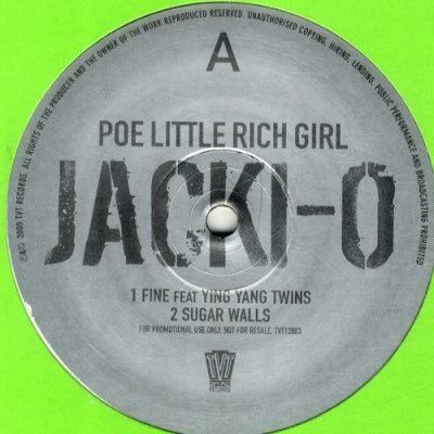 JACKI-O - Poe Little Rich Girl