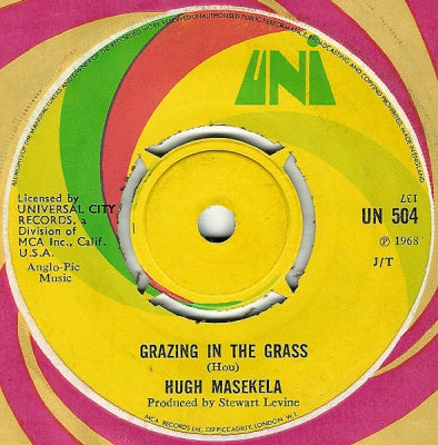 HUGH MASEKELA - Grazing In The Grass / Bajabula Bonke (The Healing Song)