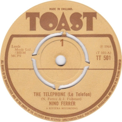 NINO FERRER - The Telephone (Le Téléfon) / Lookin' For A Girl (Je Cherche Une Petite Fille)