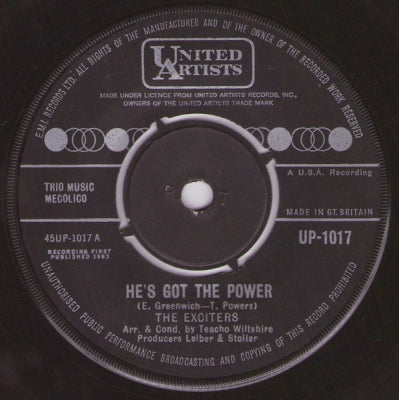 THE EXCITERS - He's Got The Power / Drama Of Love