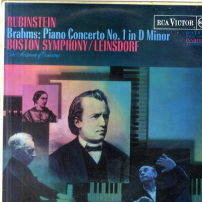 BRAHMS / RUBINSTEIN, BOSTON SYMPHONY ORCHESTRA, ERICH LEINSDORF - Piano Concerto No. 1 In D Minor