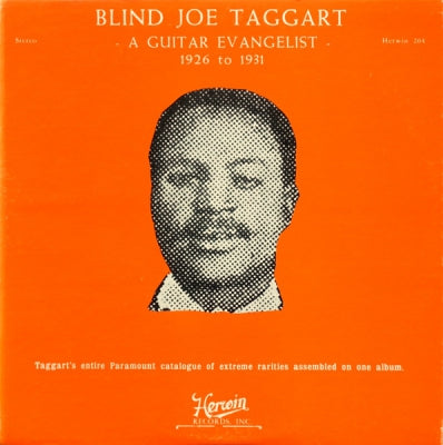 BLIND JOE TAGGART - A Guitar Evangelist 1926 To 1931