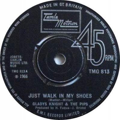 GLADYS KNIGHT AND THE PIPS - Just Walk In My Shoes / (I Know) I'm Losing You