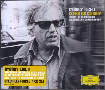 GYORGY LIGETI - Clear Or Cloudy (Complete Recordings On Deutsche Grammophon)