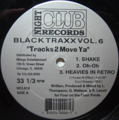 BLACK TRAXX - Vol. 6 "Tracks 2 Move Ya"