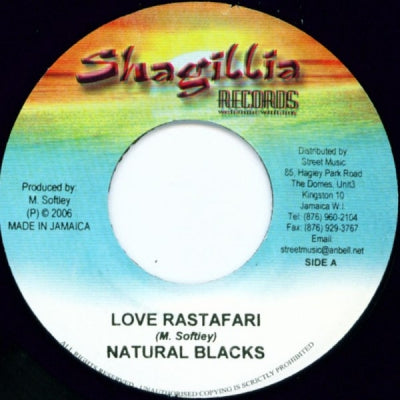 NATURAL BLACKS - Love Rastafari / Version.