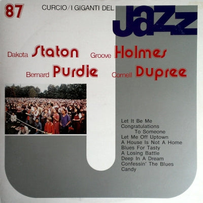 DAKOTA STATON, GROOVE HOLMES, BERNARD PURDIE & CORNELL DUPREE - I Giganti Del Jazz Vol. 87