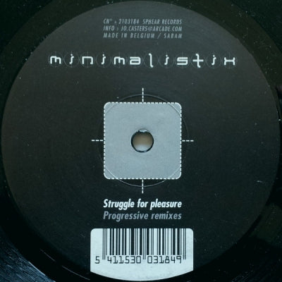 MINIMALISTIX - Struggle For Pleasure (Progressive Remixes)