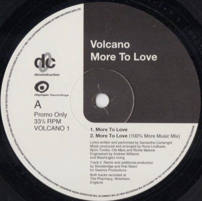 VOLCANO - More To Love
